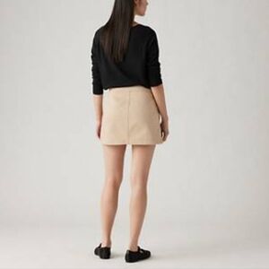 Zara Mini Suede Skirt